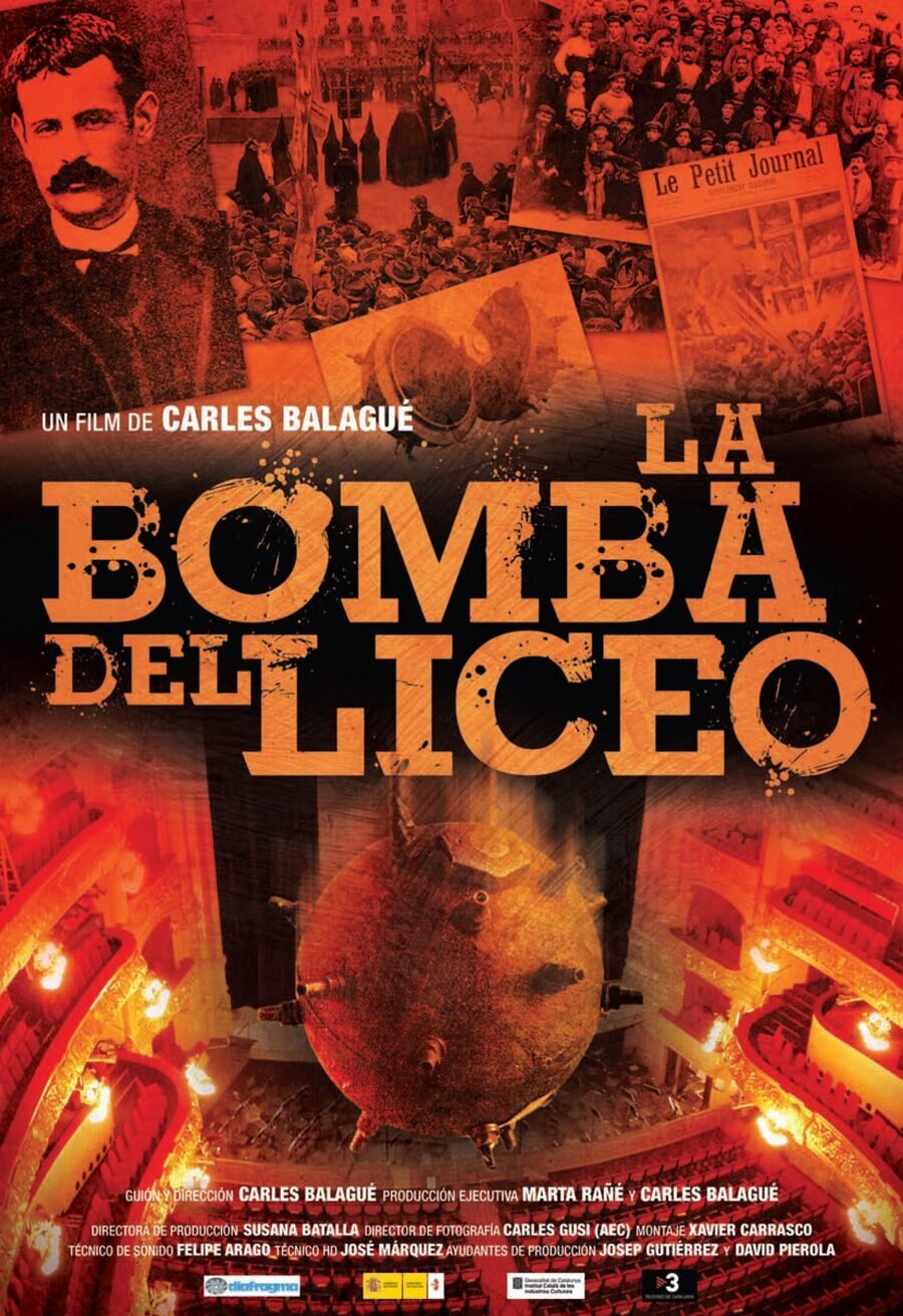 Cartel de La bomba del Liceo - España