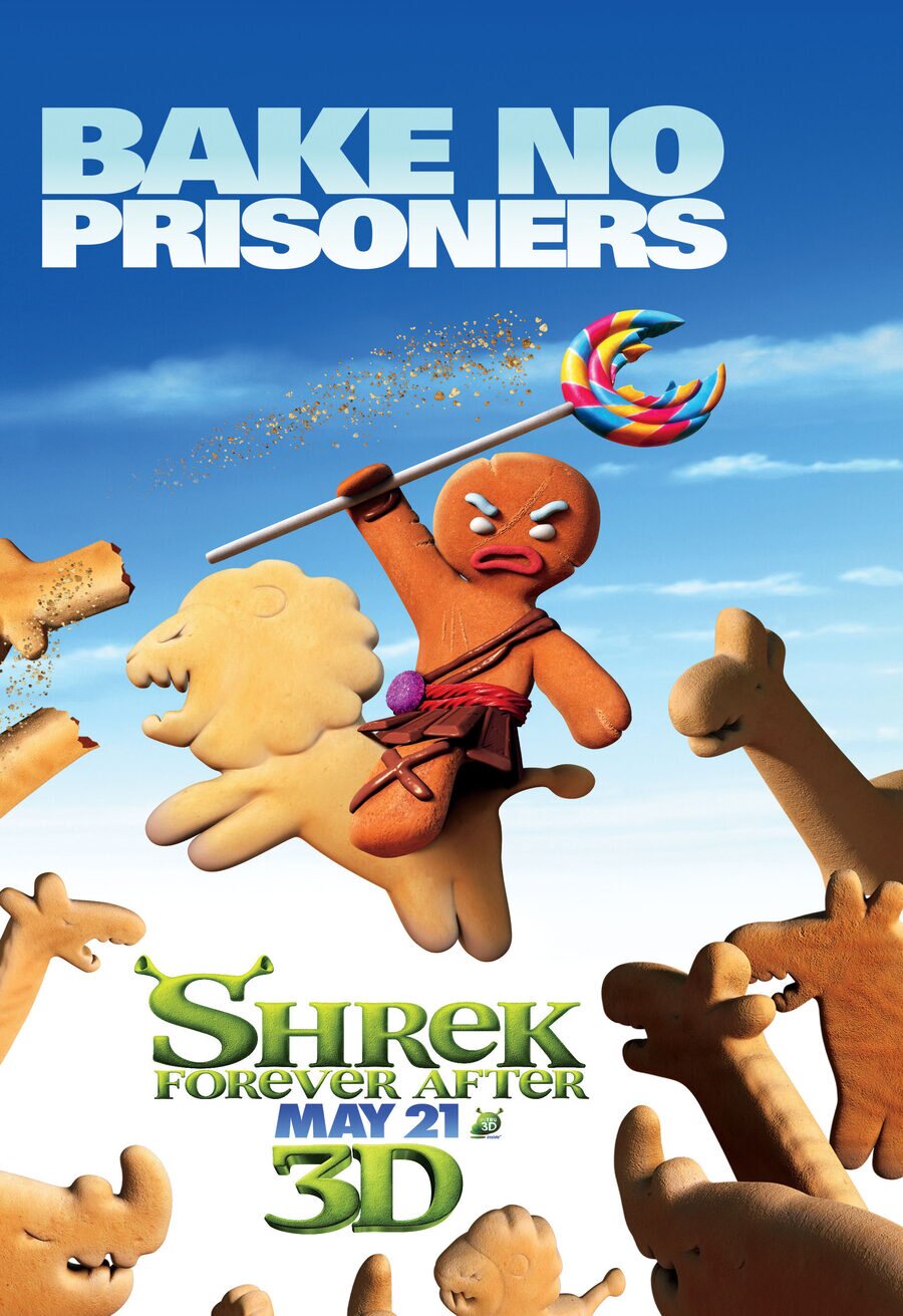 Cartel de Shrek: felices para siempre - Gingy