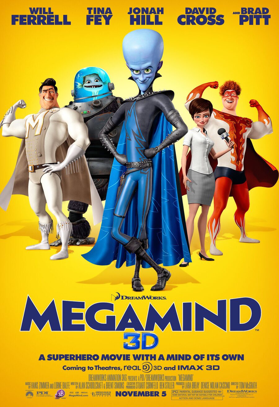 Cartel de Megamind - Estados Unidos