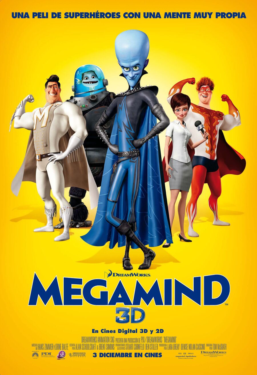 Cartel de Megamind - España