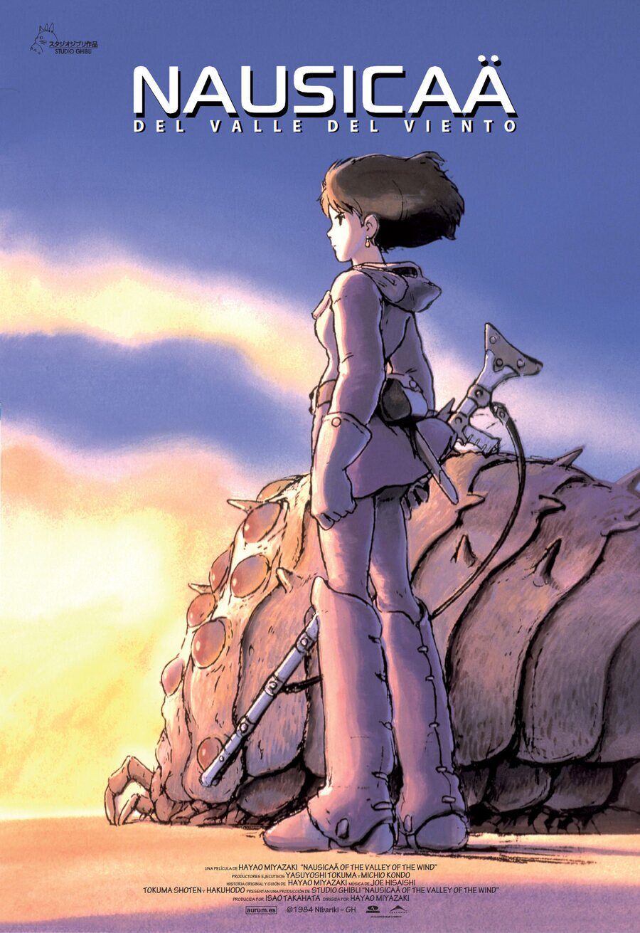 Cartel de Nausicaä, guerreros del viento - España