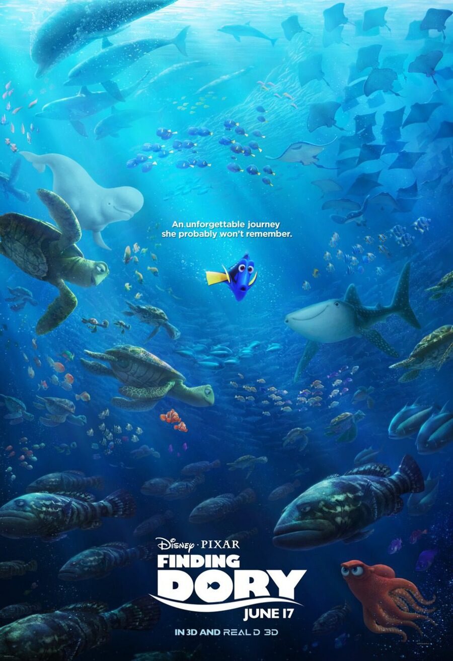 Cartel de Buscando a Dory - Estados Unidos #5