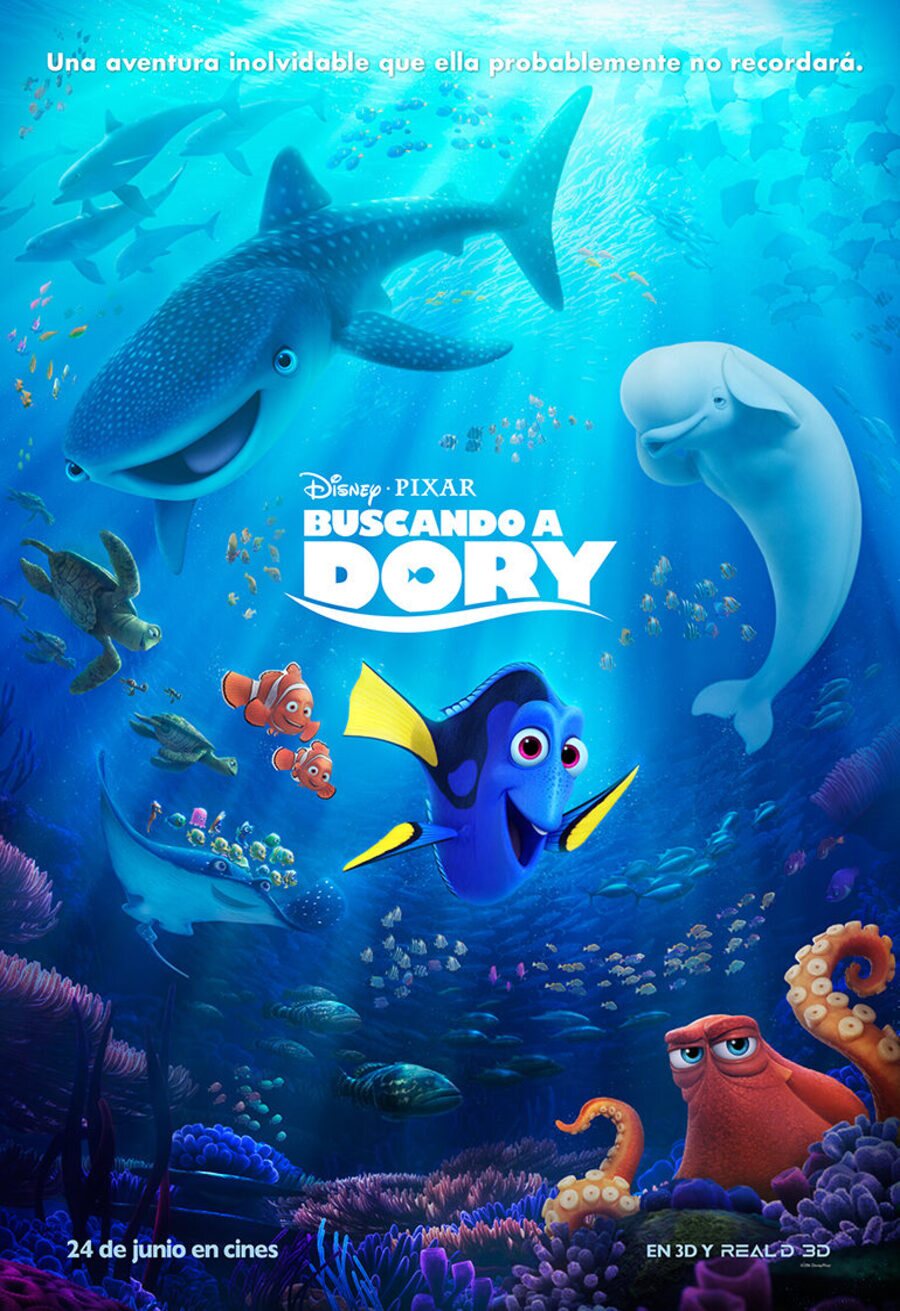 Cartel de Buscando a Dory - España Oficial