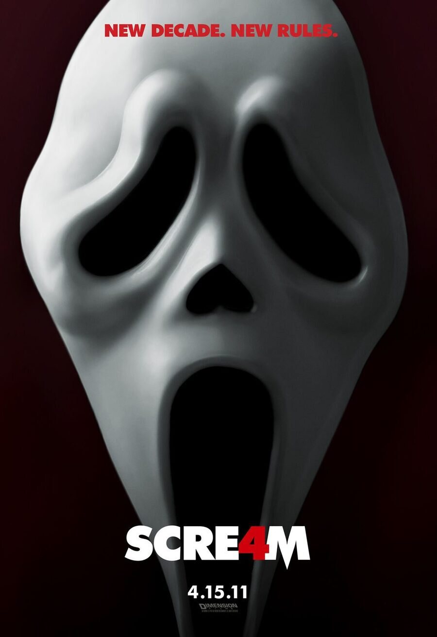 Cartel de Scream 4 - Teaser Estados Unidos