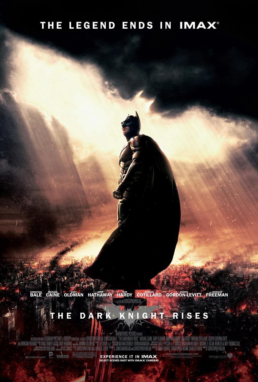 Cartel IMAX de 'Batman: El caballero de la noche asciende (2012)' -  eCartelera