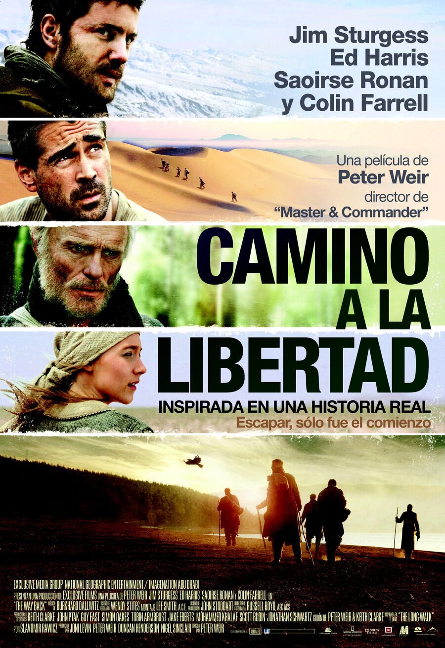 Cartel de Camino a la libertad - España