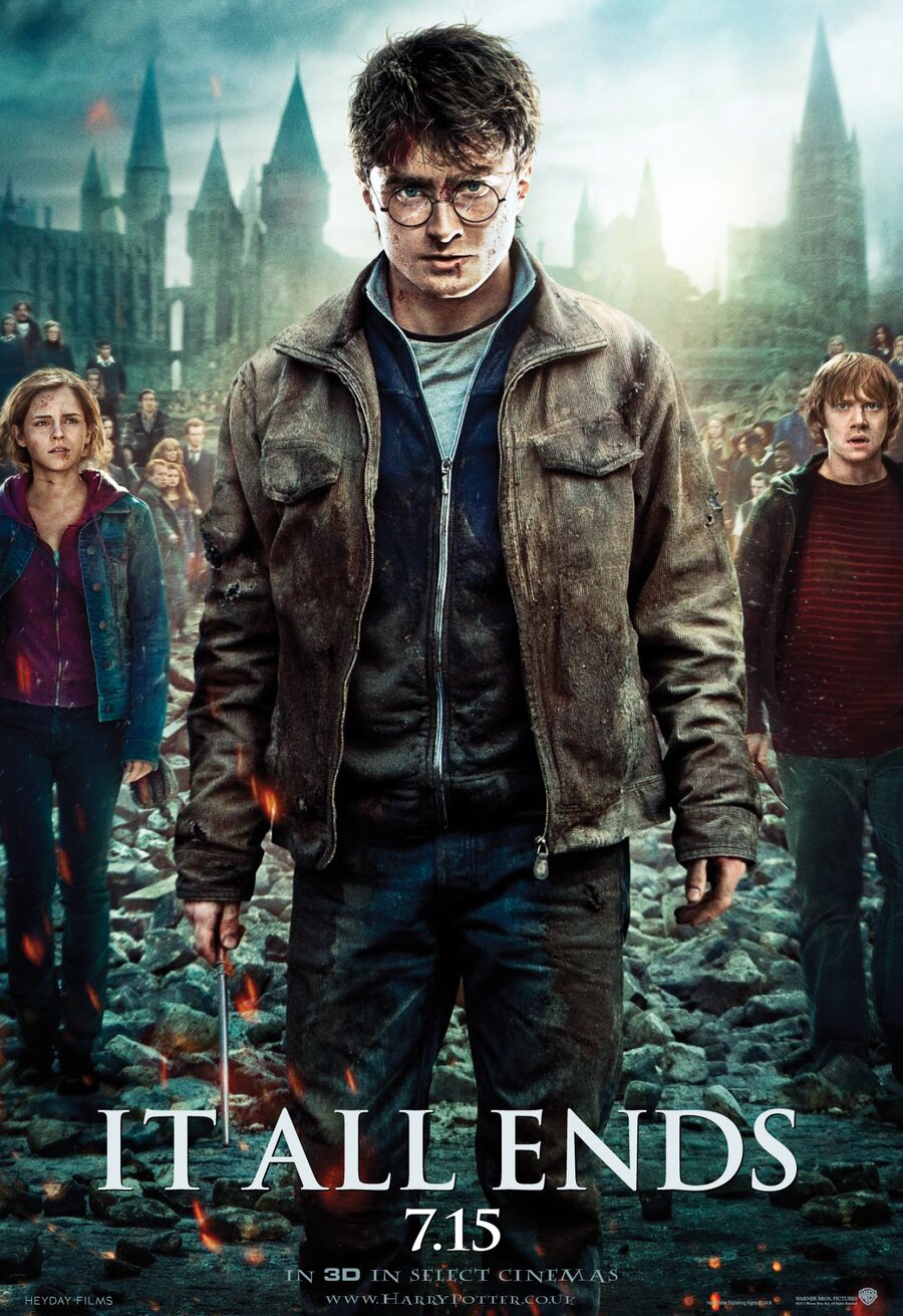 Cartel de Harry Potter y las reliquias de la muerte: parte 2 - Estados Unidos