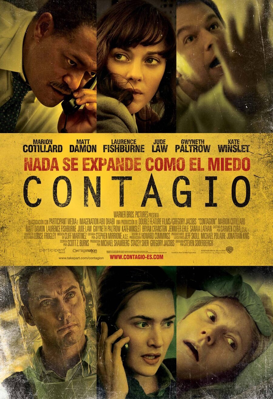 Cartel de Contagio - España