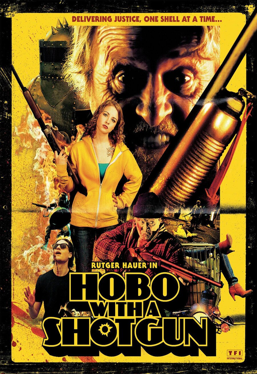 Cartel de Hobo with a shotgun - Estados Unidos