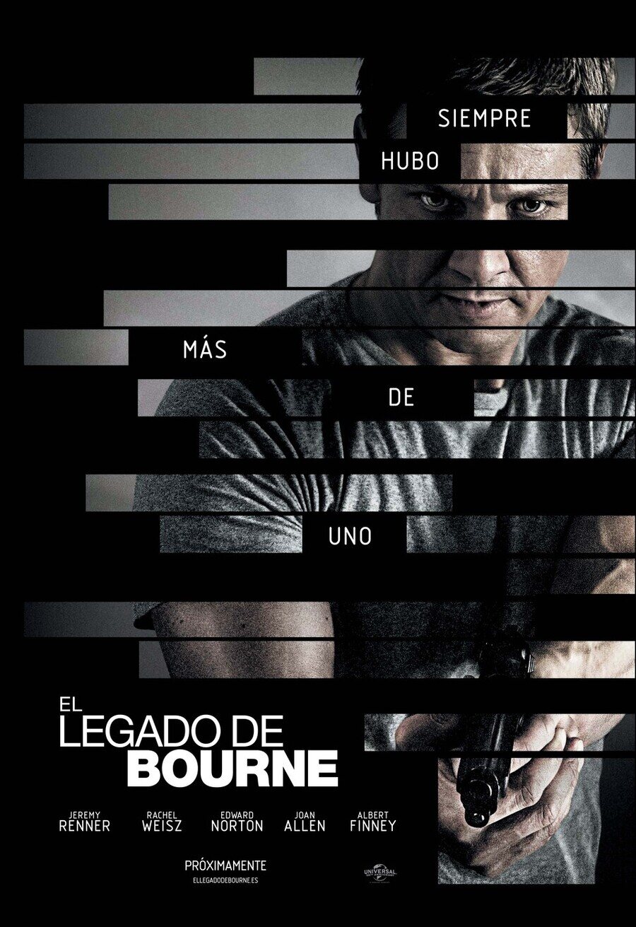 Cartel de El legado de Bourne - España