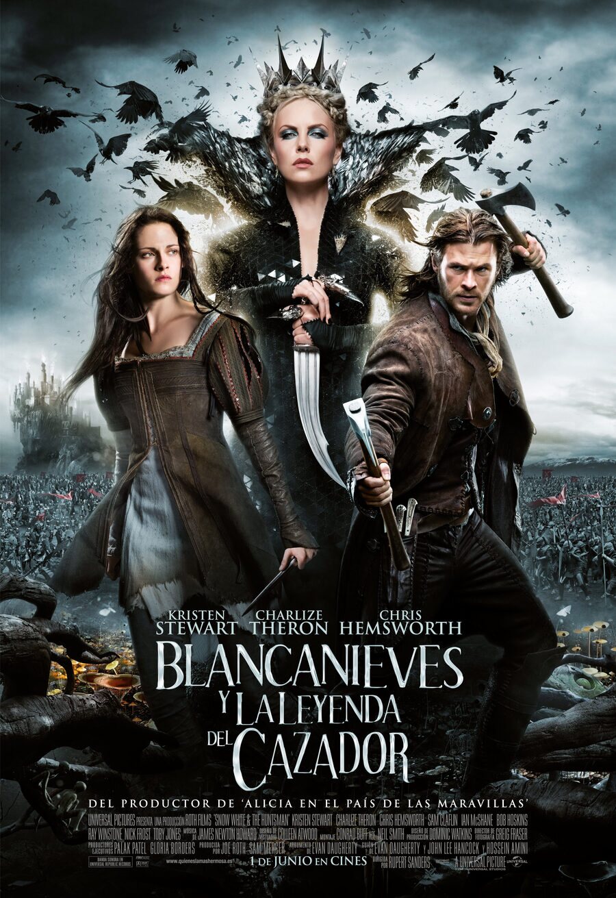 Cartel de Blancanieves y el cazador - España