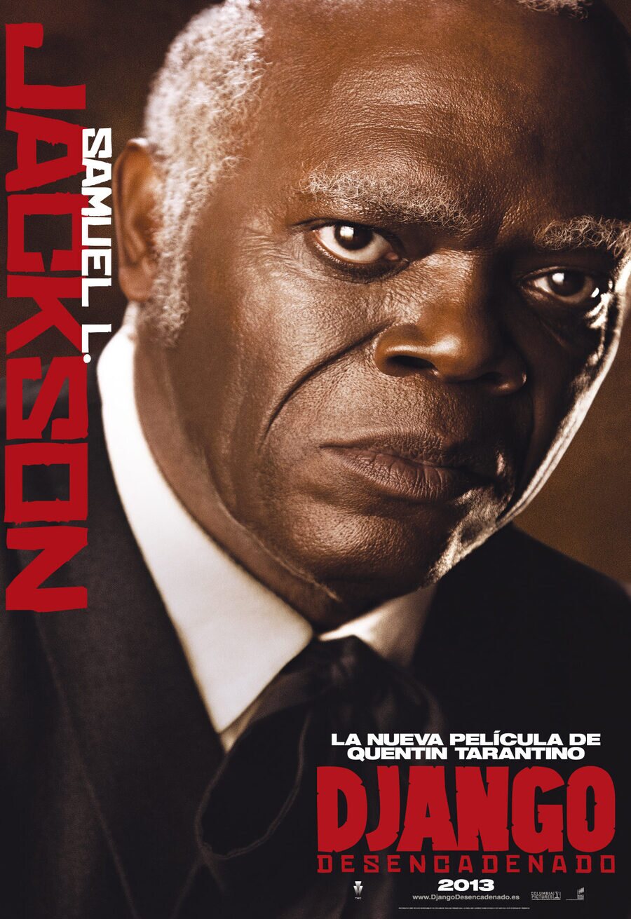 Cartel de Django sin cadenas - Samuel L. Jackson