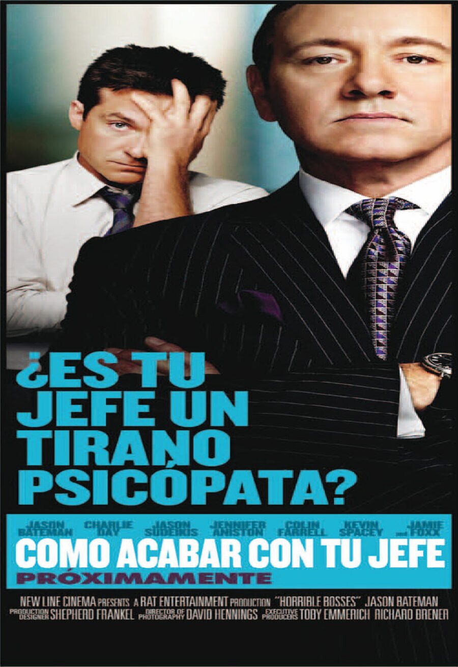 Cartel de Quiero matar a mi jefe - Kevin Spacey