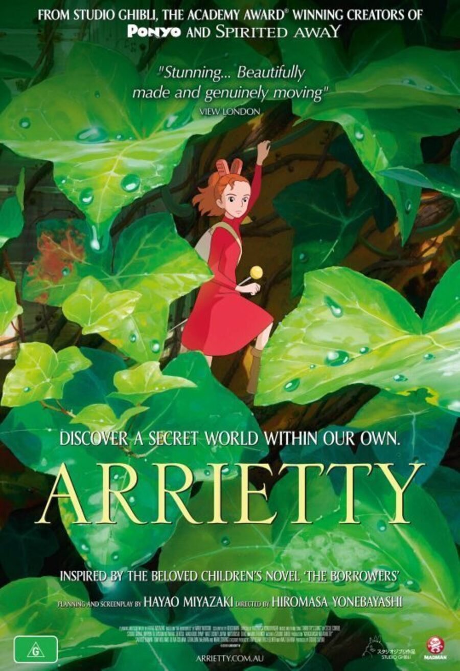 Cartel de El mundo secreto de Arrietty - Reino Unido