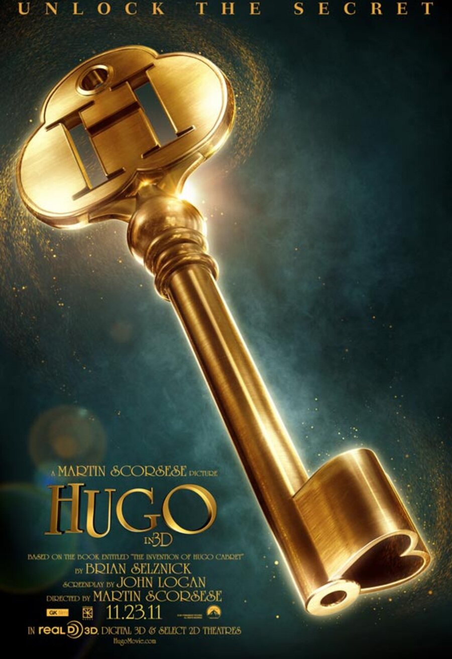 Cartel de La invención de Hugo Cabret - Teaser EEUU