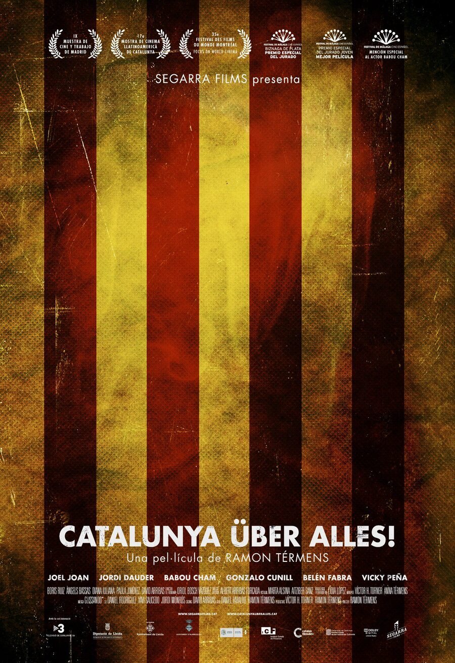 Cartel de Catalunya über alles! - España