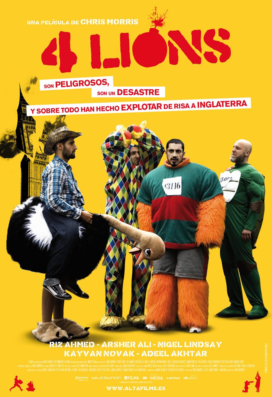 Cartel de Four Lions - España