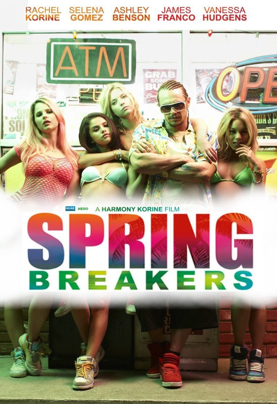 Cartel de Spring Breakers: Viviendo al límite - EEUU