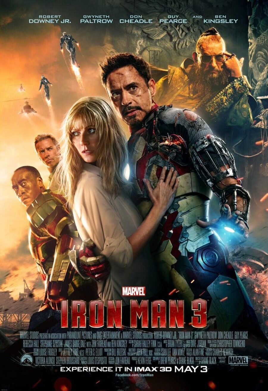 Cartel de Iron Man 3 - IMAX