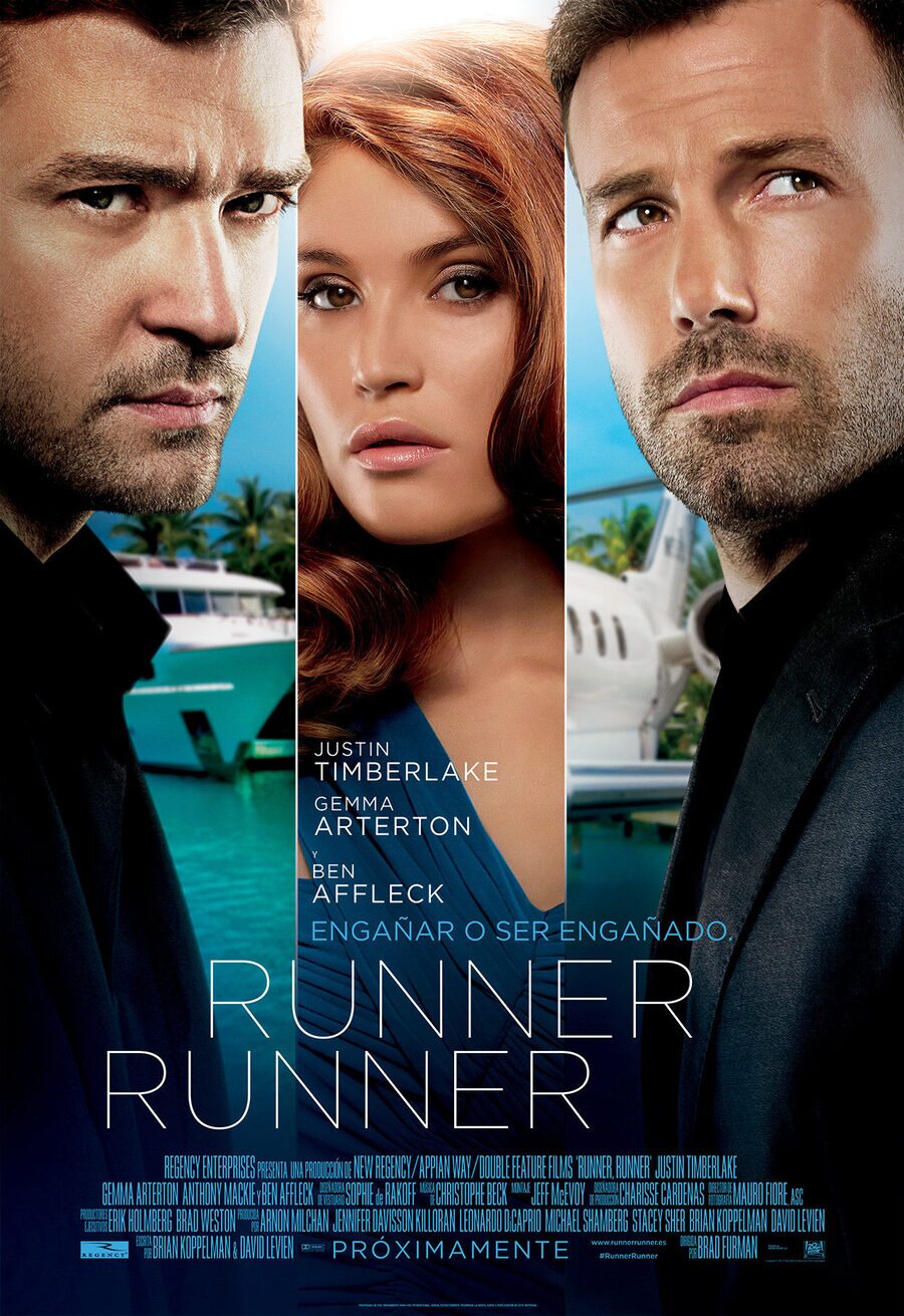 Cartel de Runner Runner - España