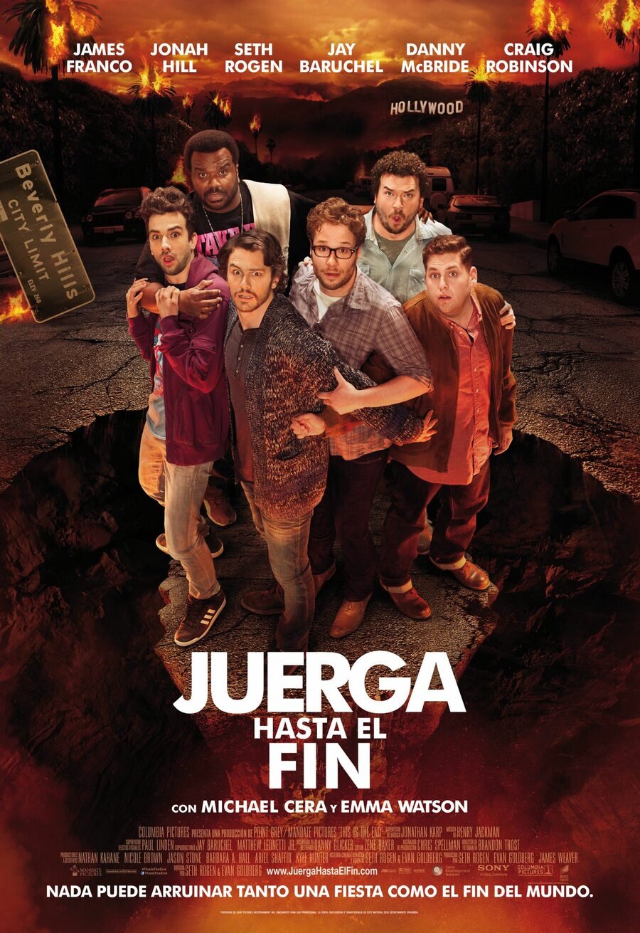 Cartel de Juerga hasta el fin - España