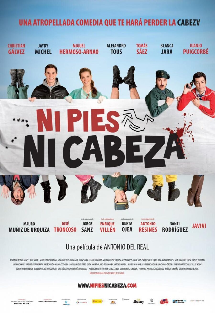 Cartel de Ni pies ni cabeza - España