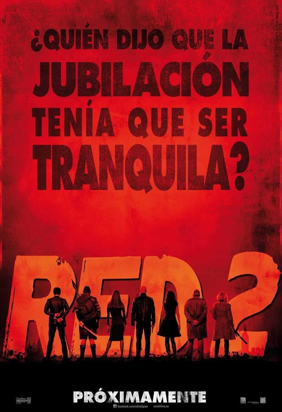 Cartel de RED 2 - Teaser España