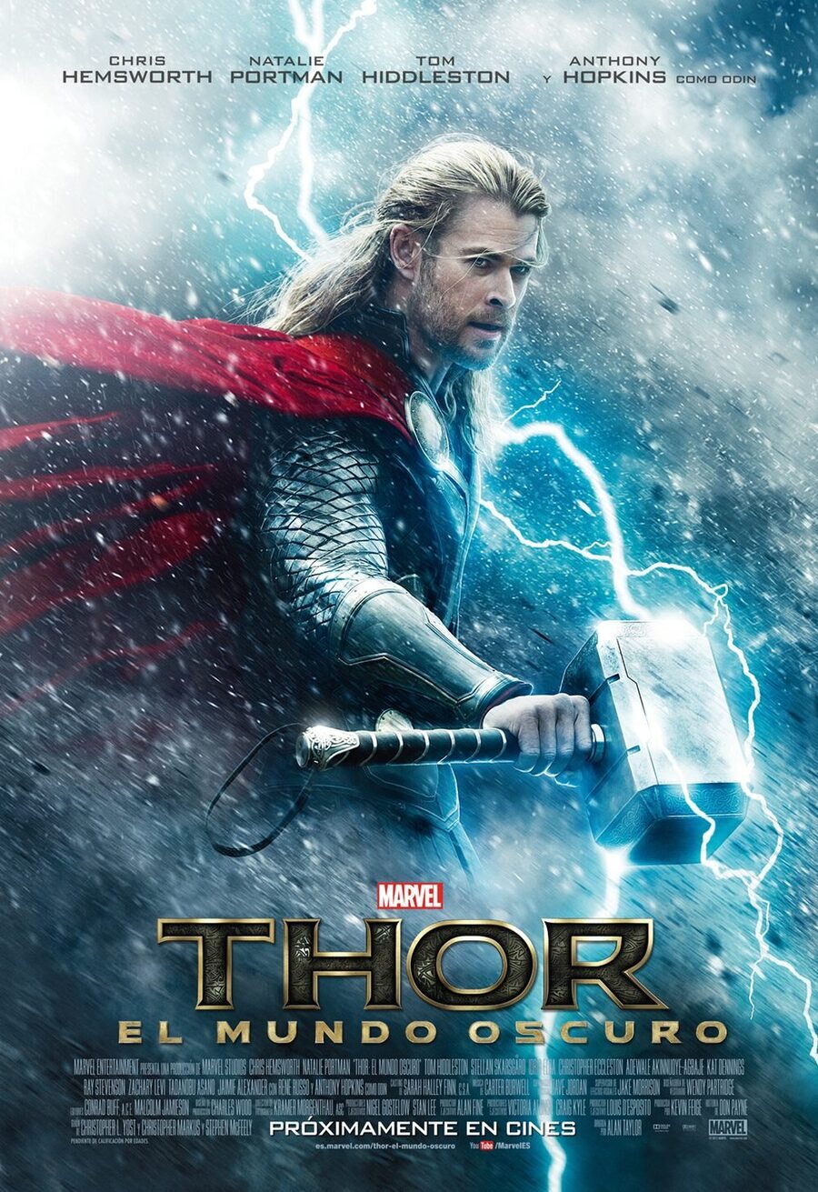 Cartel de Thor: Un mundo oscuro - España