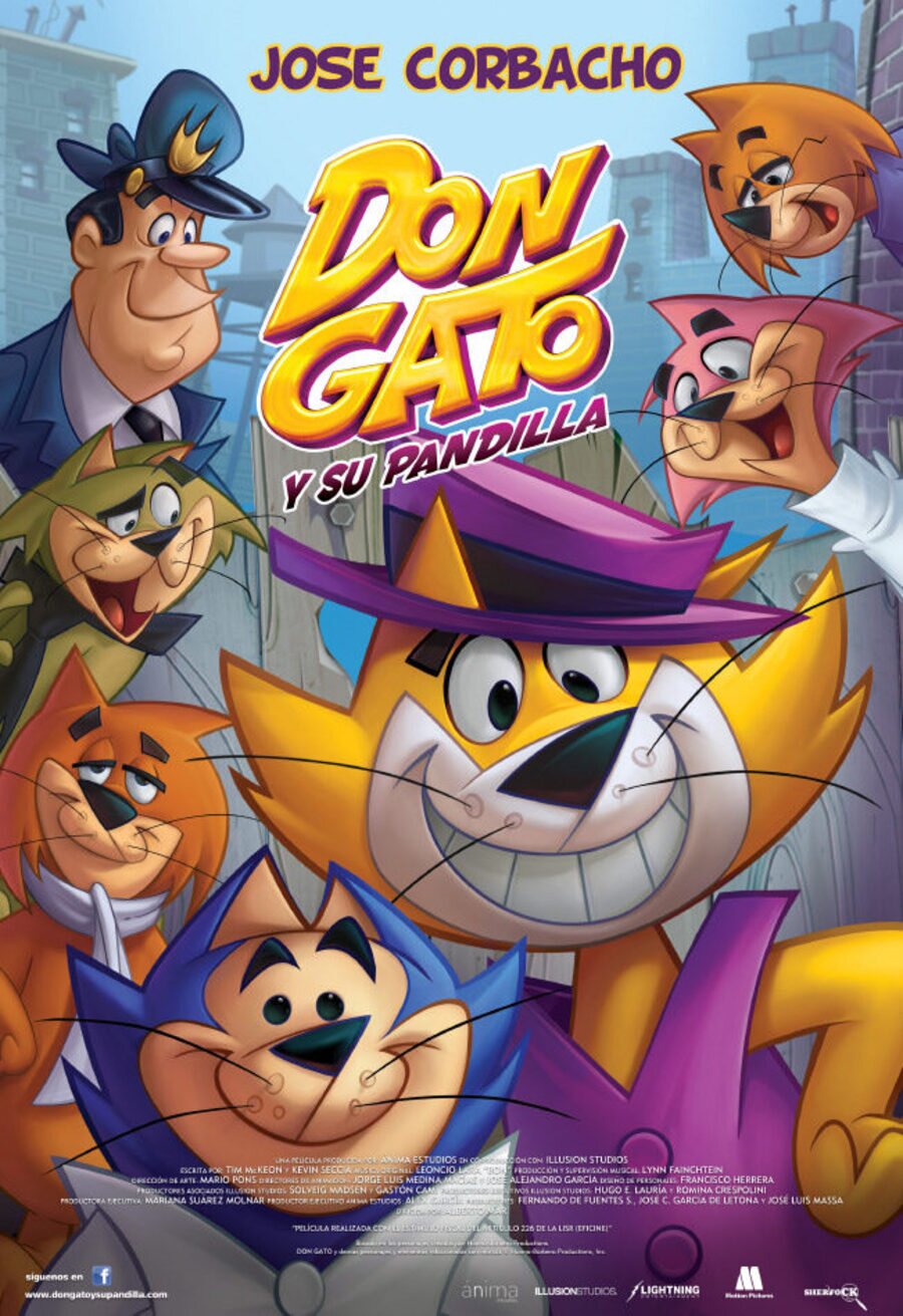 Cartel de Don Gato y su pandilla - España