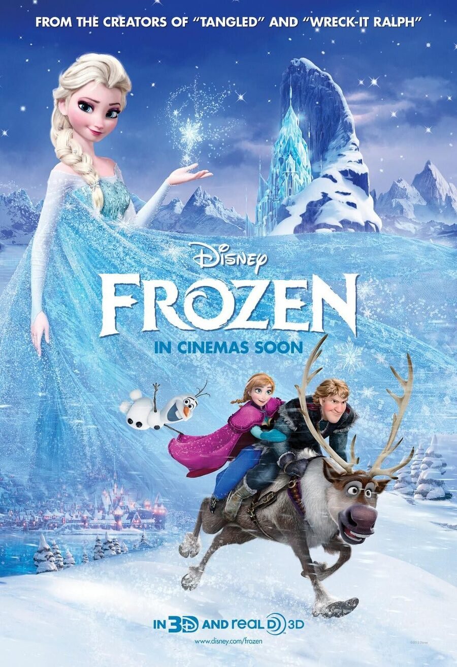 Cartel de Frozen: Una aventura congelada - Estados Unidos