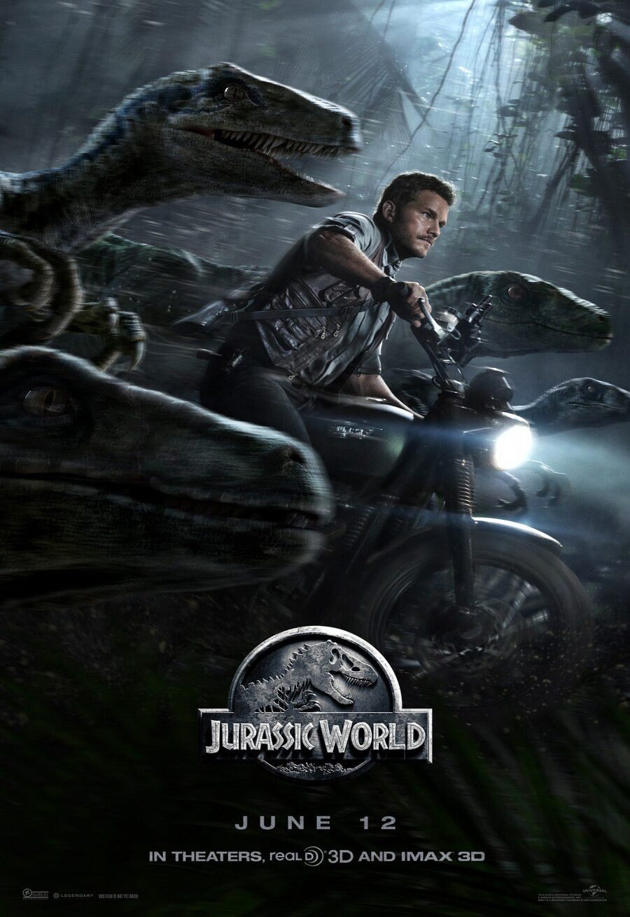 Cartel de Jurassic World: Mundo Jurásico - EEUU 3