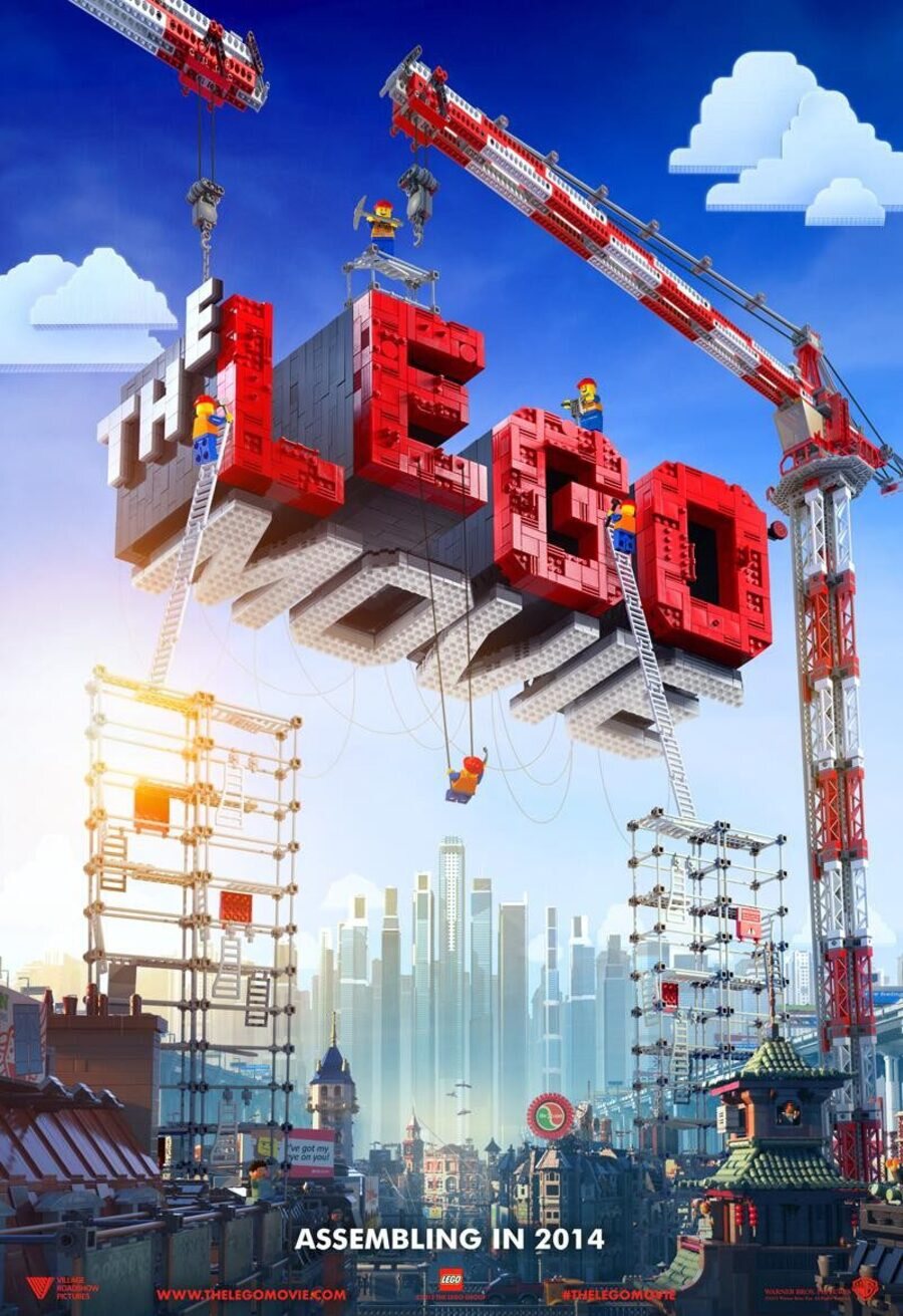 Cartel de La gran aventura Lego - EEUU