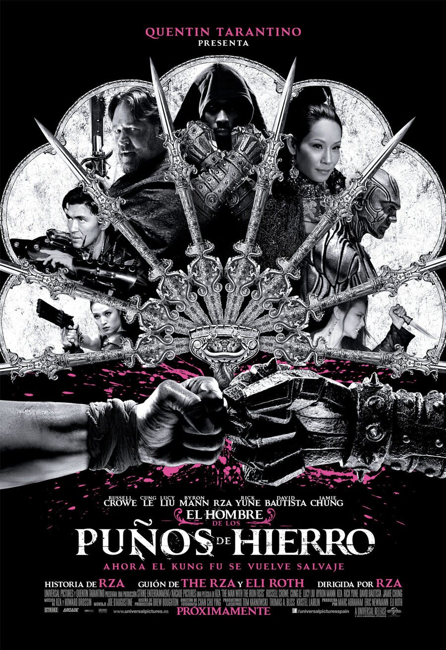 Cartel de El hombre de los puños de hierro - España