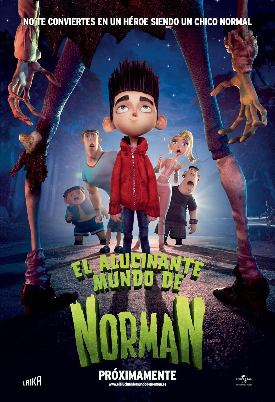 Cartel de ParaNorman: Una historia de fantasmas, brujas y una maldición - España