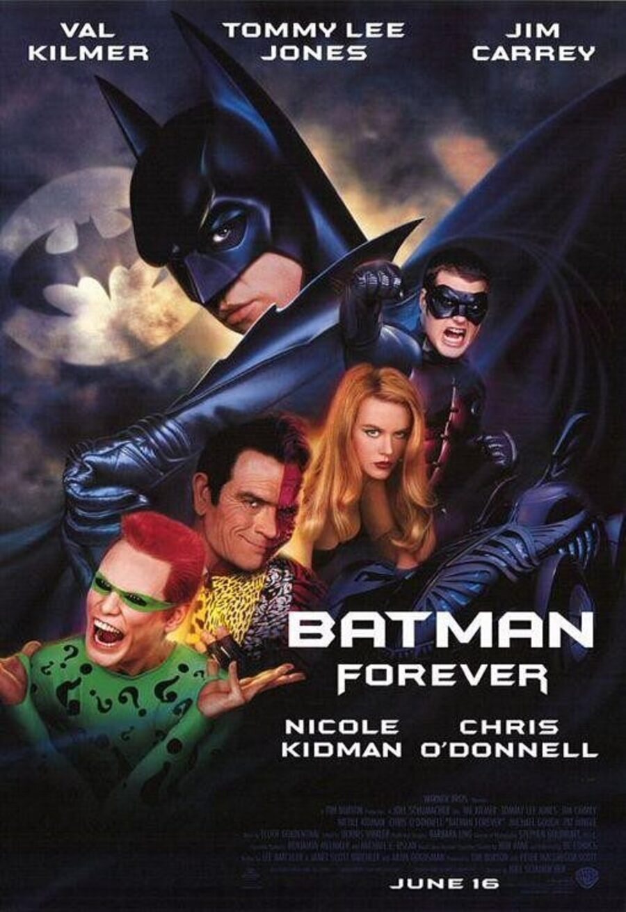 Cartel de Batman eternamente - EEUU