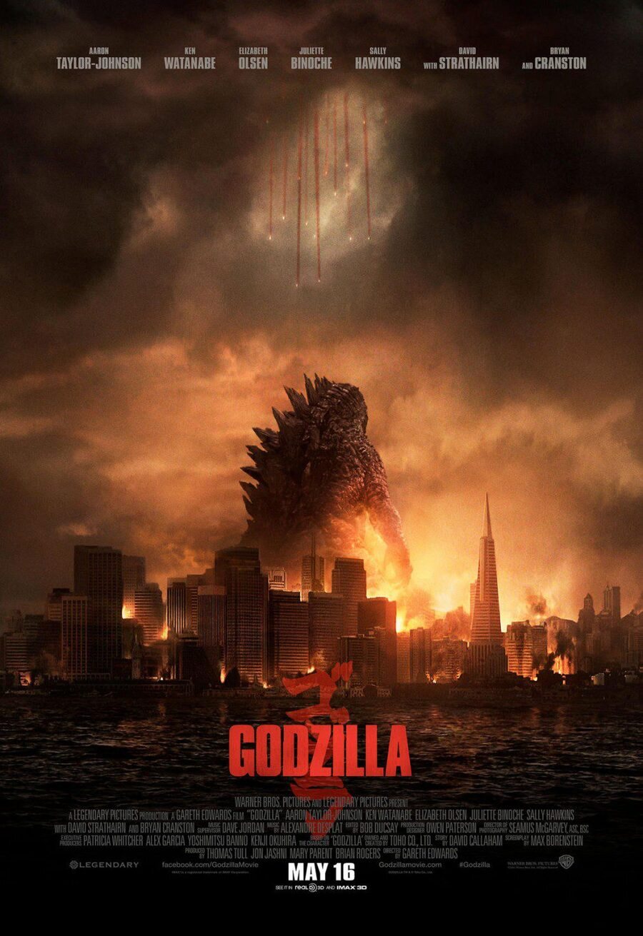 Cartel de Godzilla - EEUU #2