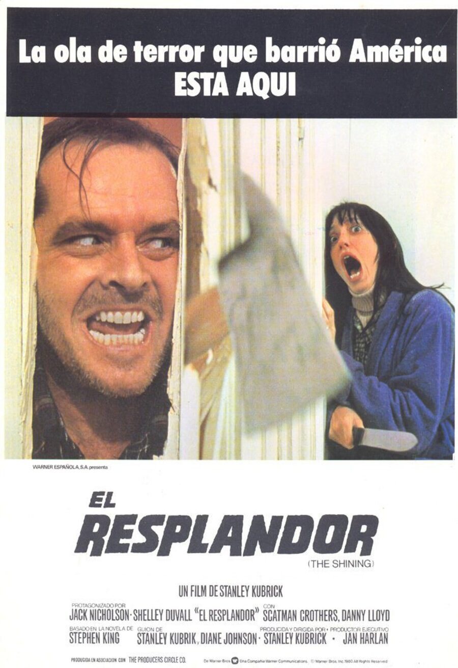 Cartel de El resplandor - España #2