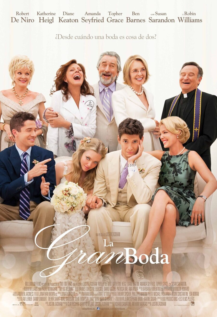 Cartel de La gran boda - España