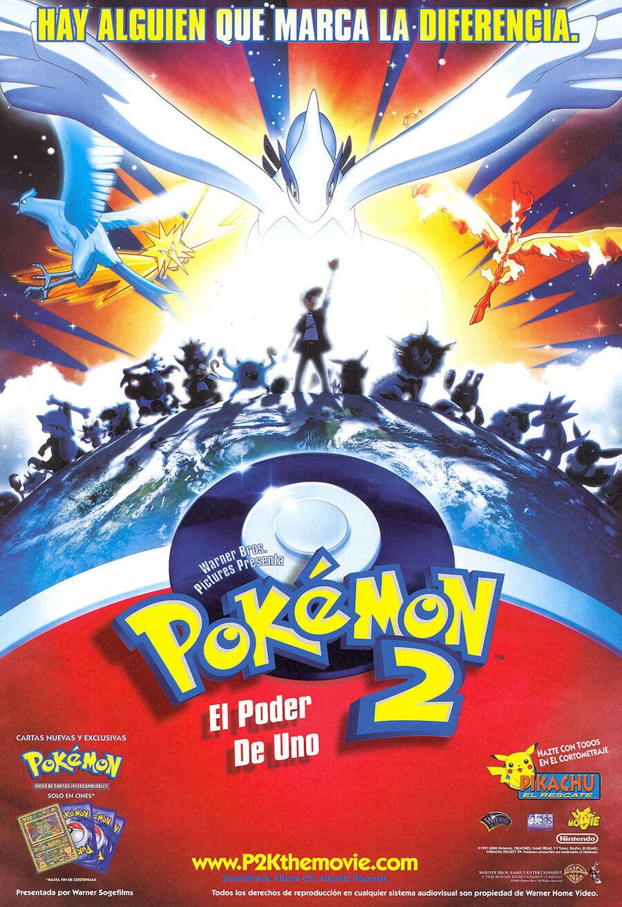 Cartel de Pokémon, la película 2000: El poder de uno - España