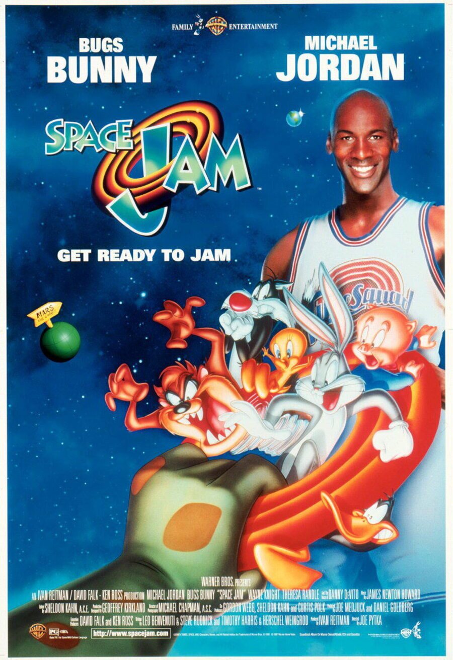 Cartel de Space Jam: El juego del siglo - Estados Unidos