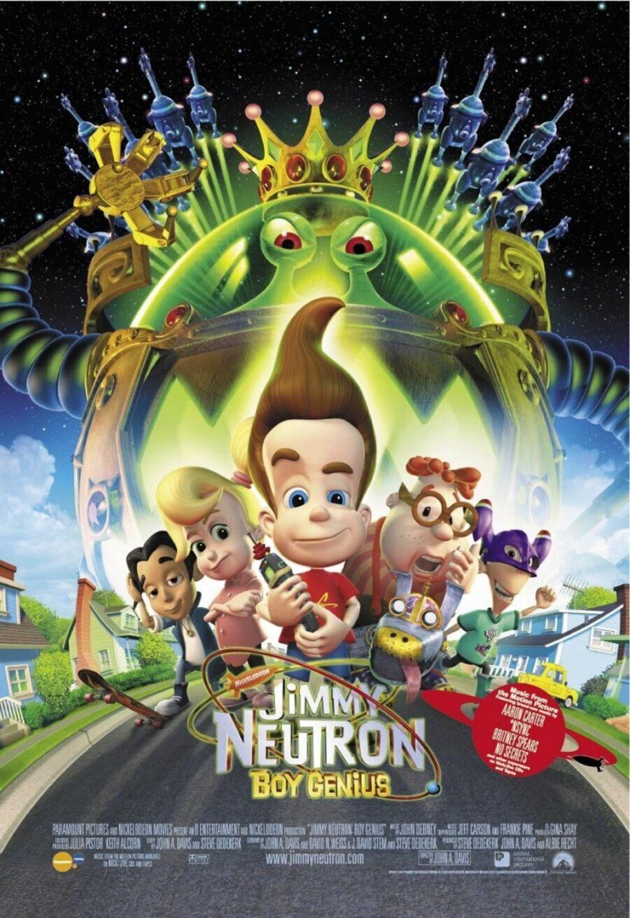 Cartel de Jimmy Neutron: El niño inventor - EEUU