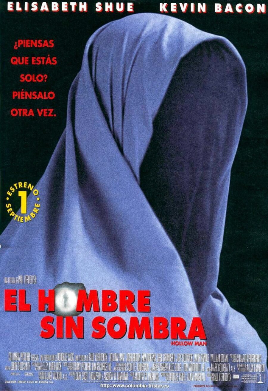 Cartel de El hombre sin sombra - España