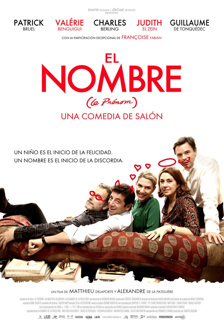 Cartel de El nombre (Le prénom) - España