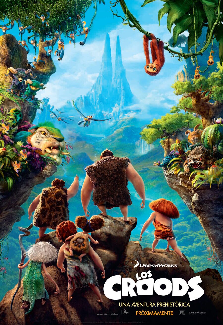 Cartel de Los Croods - Teaser España