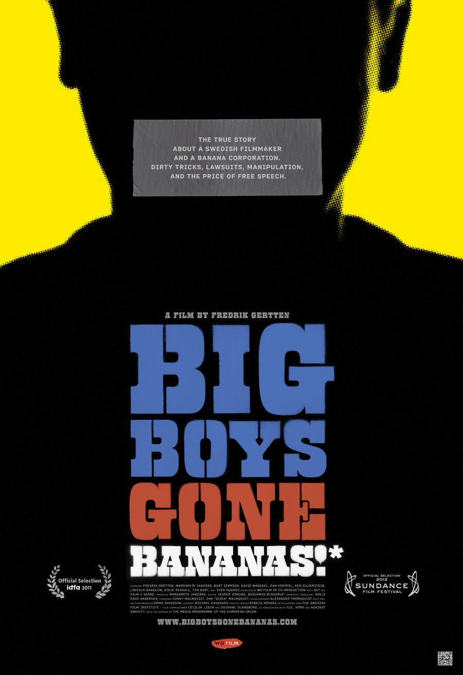 Cartel de Big Boys Gone Bananas! - Reino Unido