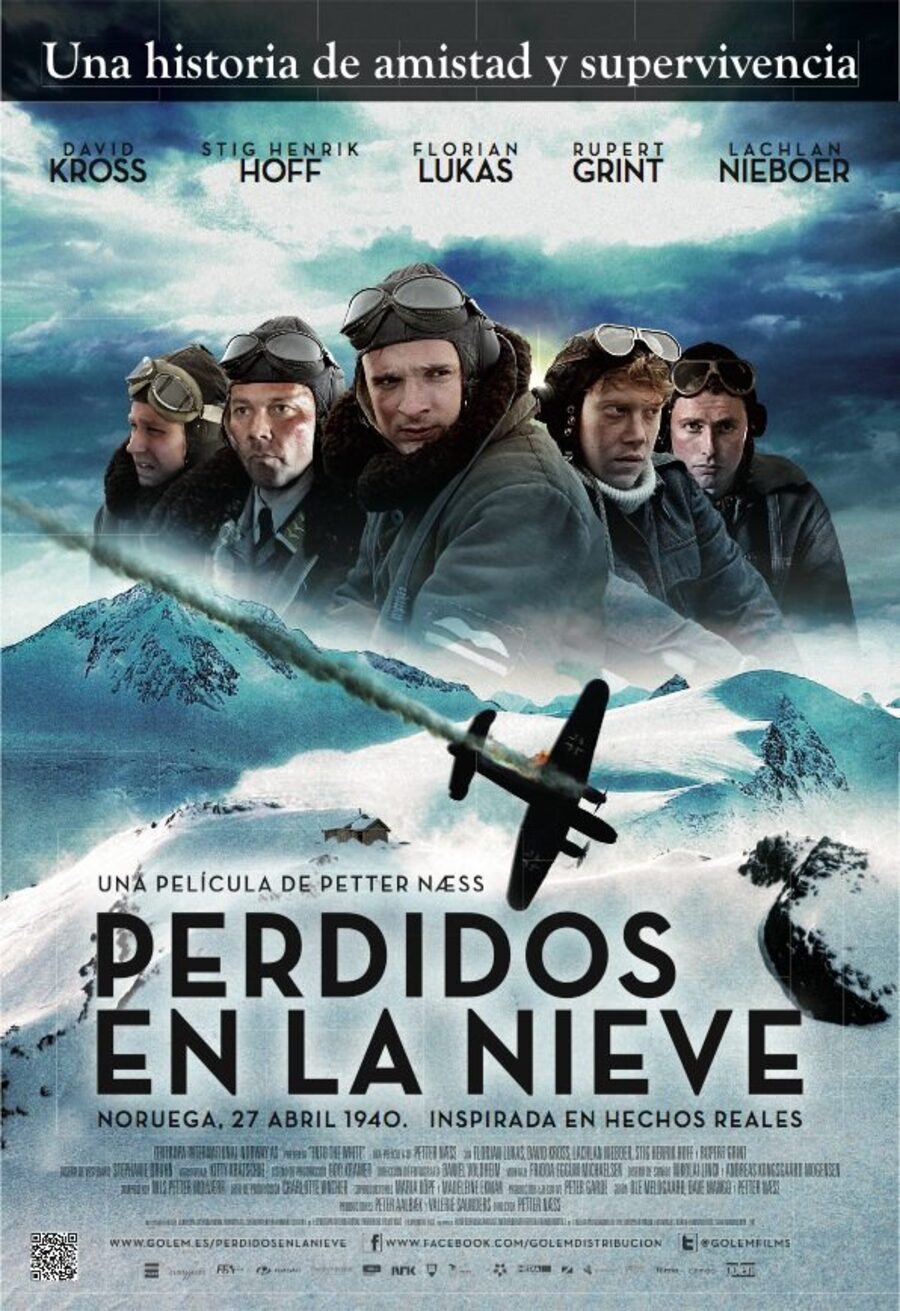 Cartel de Perdidos en la nieve - España