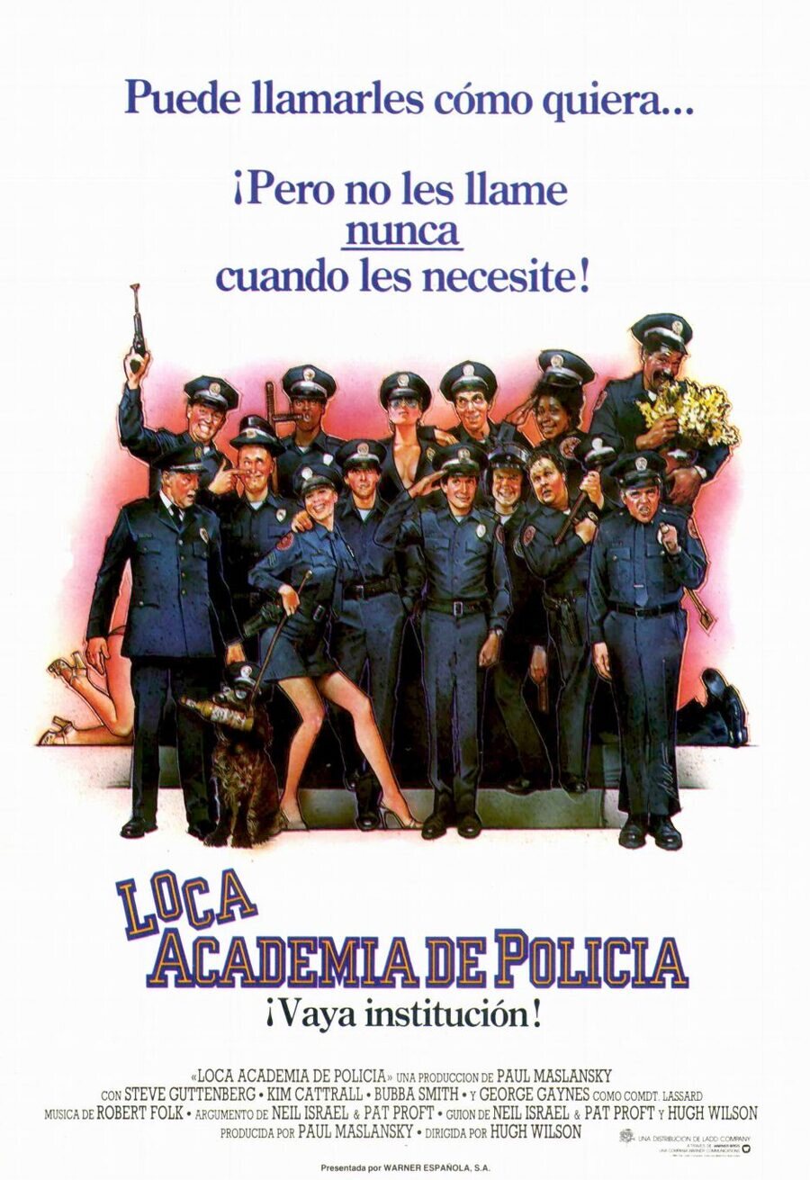 Cartel de Locademia de policía - Estados Unidos