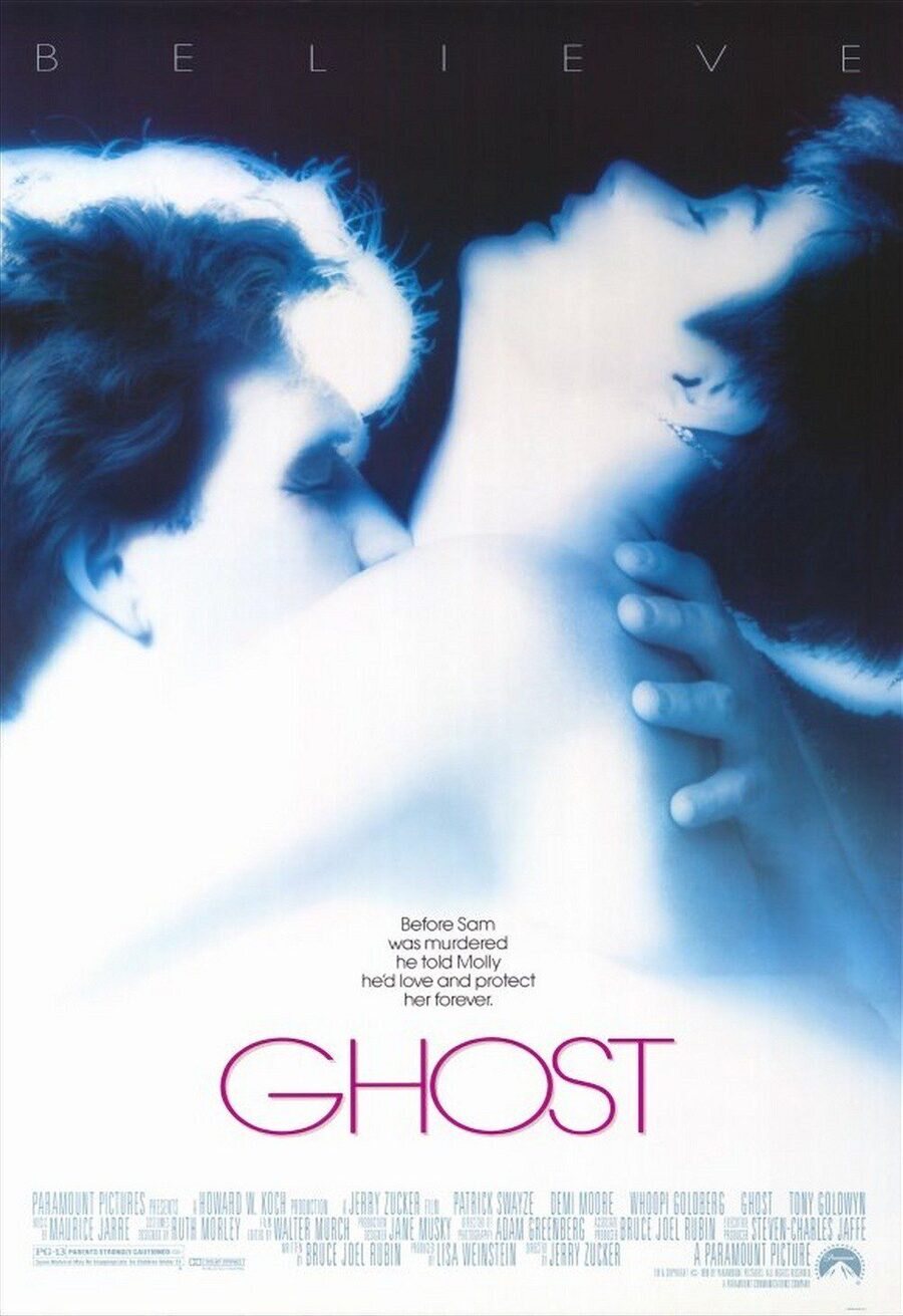 Cartel de Ghost, la sombra del amor - Estados Unidos