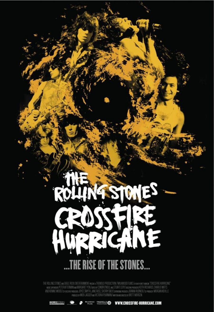 Cartel de Crossfire Hurricane - Reino Unido