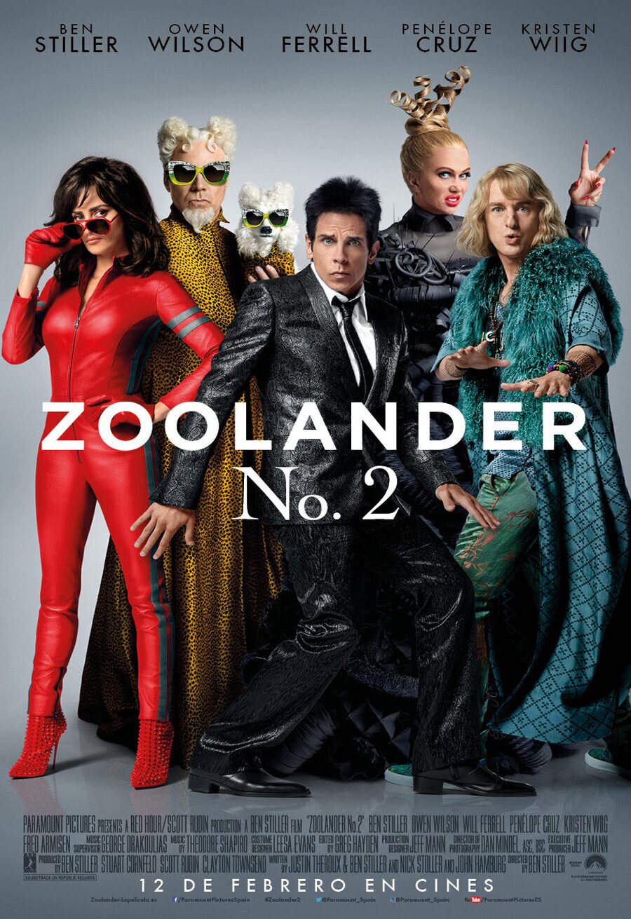 Cartel de Zoolander 2 - España oficial